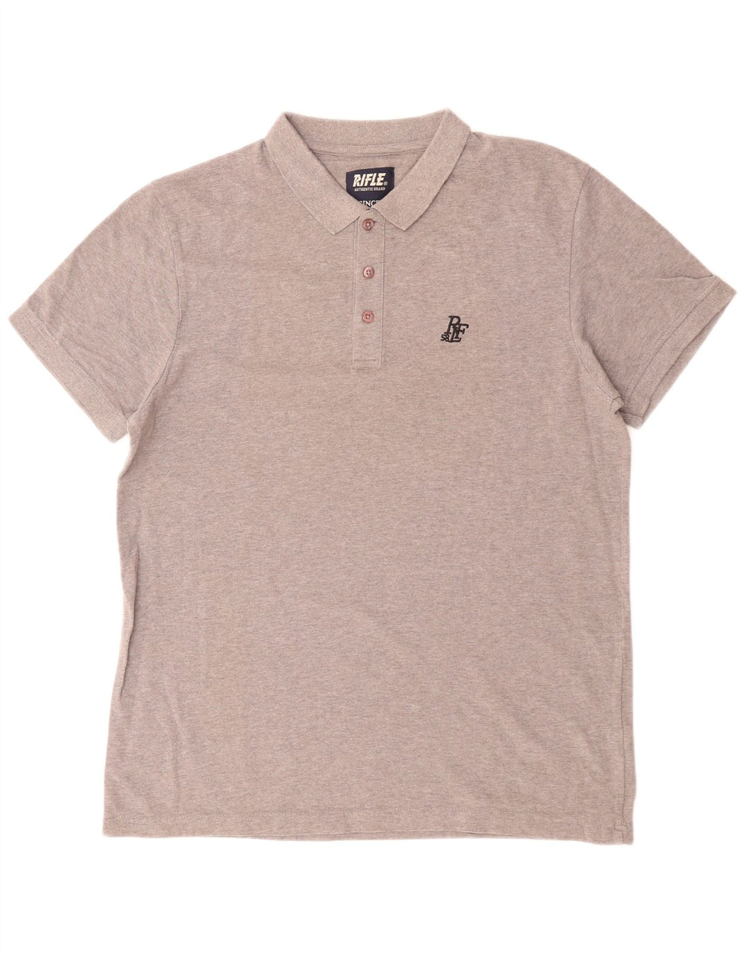 RIFLE Polo Homme XL Gris Coton