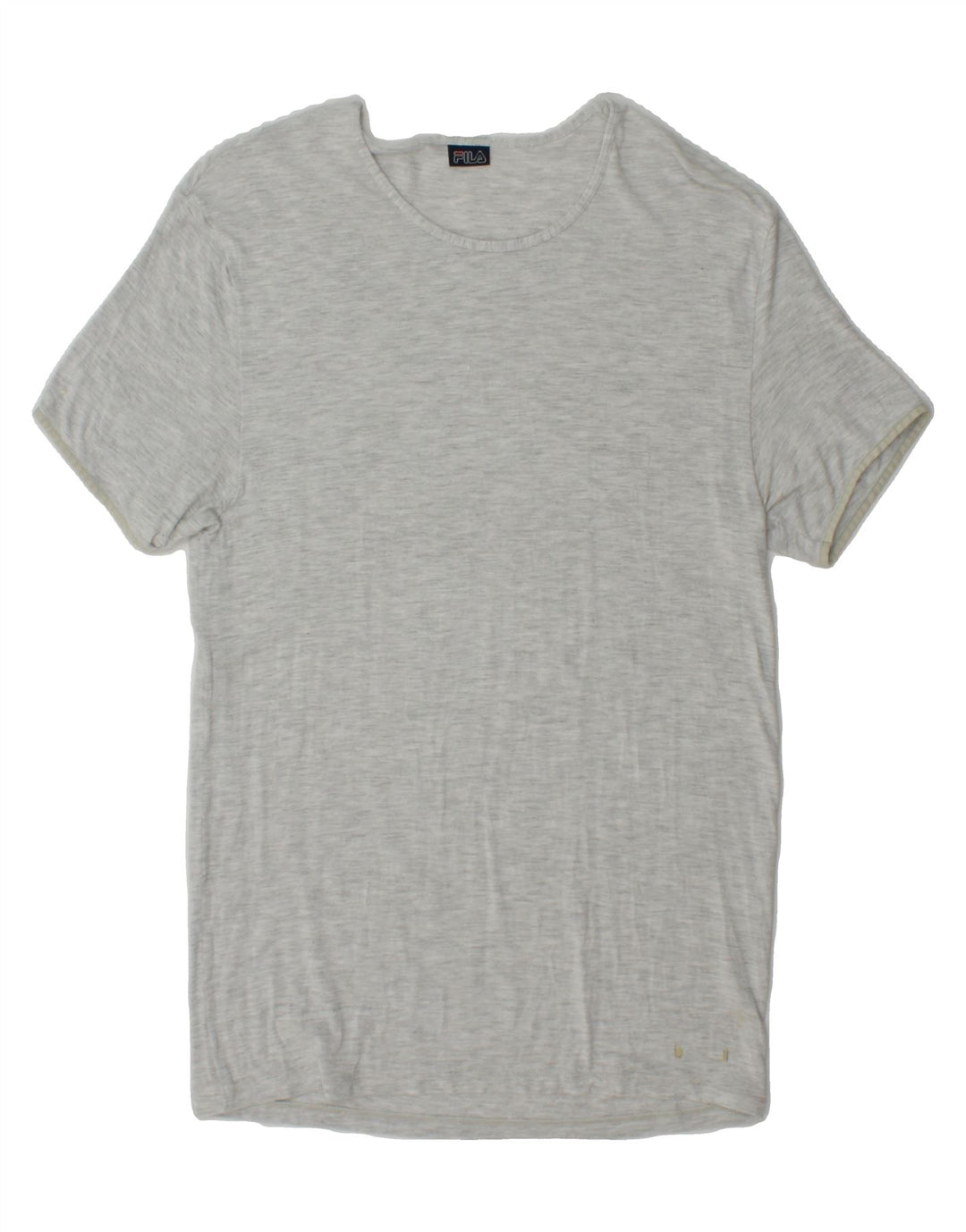 FILA Womens T-Shirt Dress UK 14 Medium Grey Modal Vintage Fila and Second-Hand Fila from Messina Hembry 