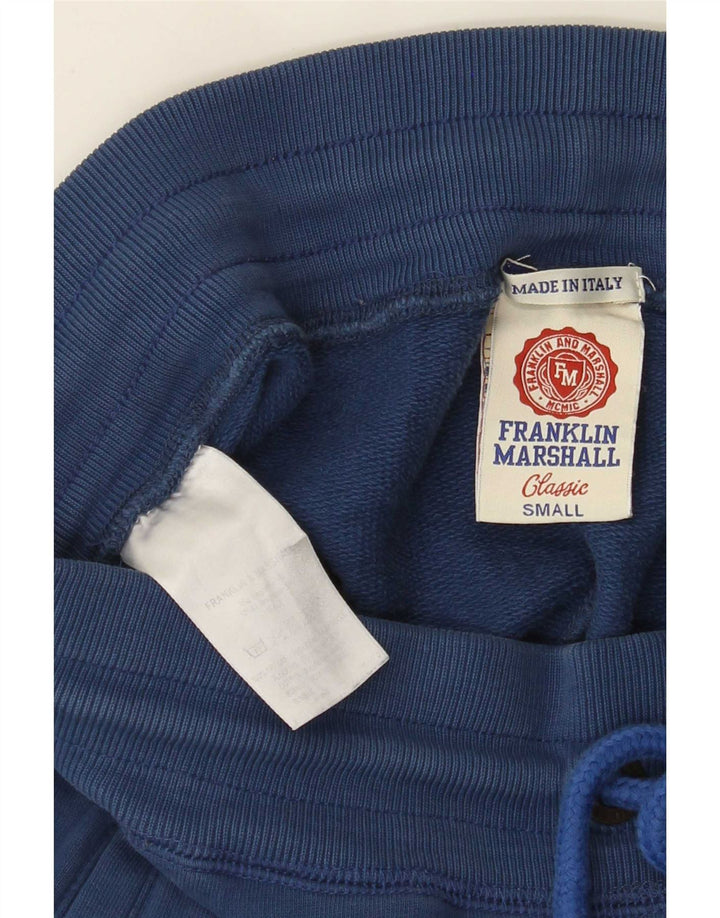 Franklin Marshall Pantalon de survêtement pour homme en coton bleu Taille S