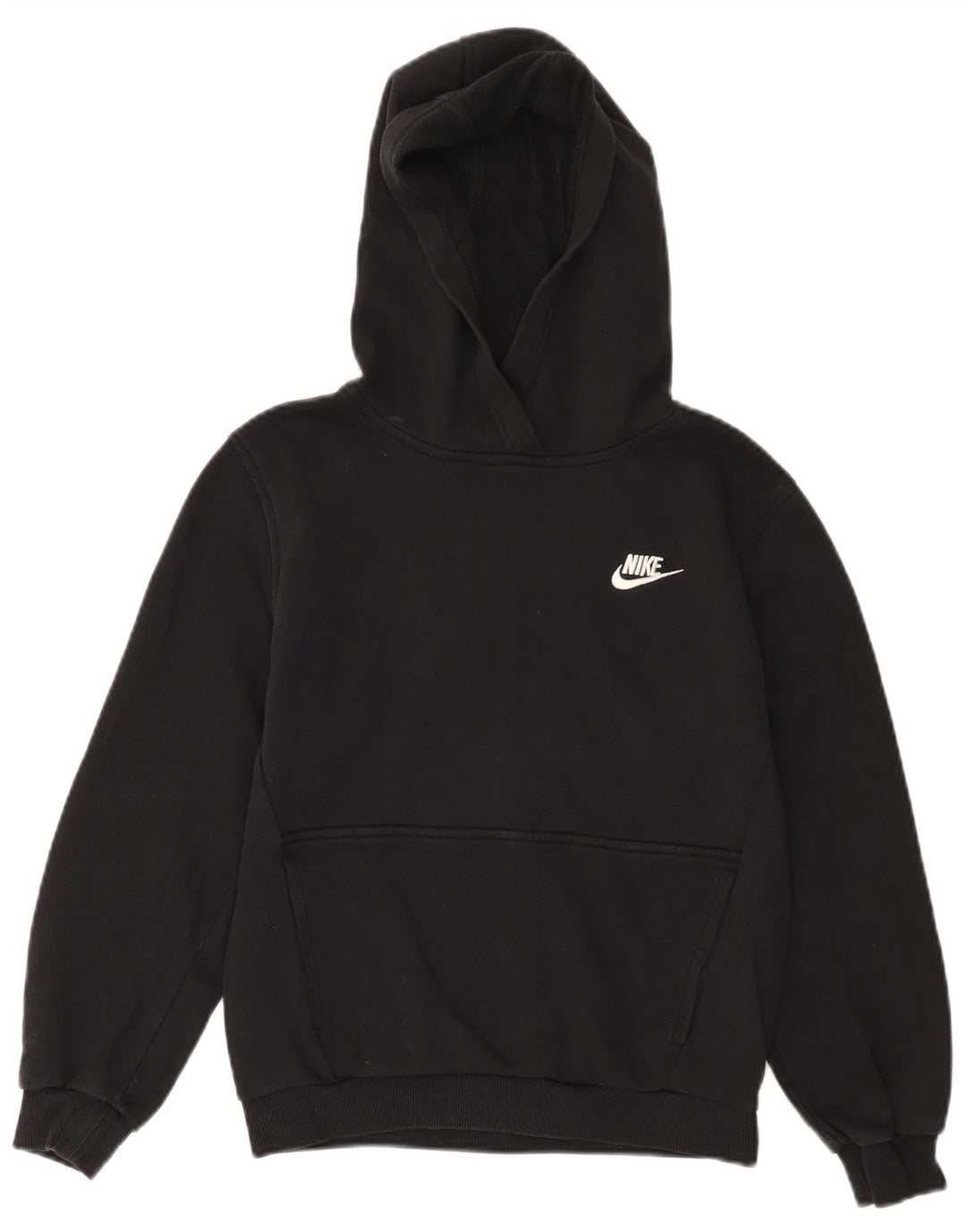 NIKE Pull à capuche pour garçon 12-13 ans Grand Noir Coton