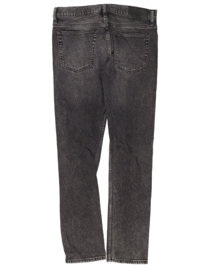 Calvin Klein Jean Slim Homme W32 L32 Gris Coton