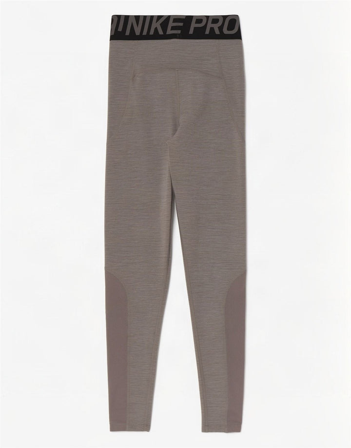 Nike Legging graphique Dri Fit pour femme UK 4 XS Gris chiné Polyester