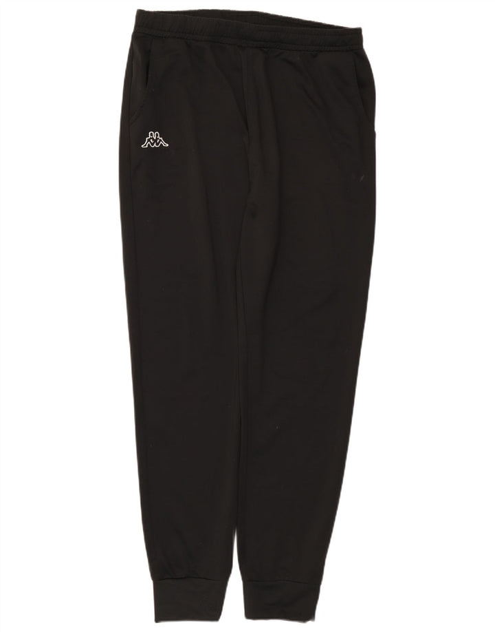 Kappa Pantalon de Survêtement Homme Joggers XL Noir Polyester