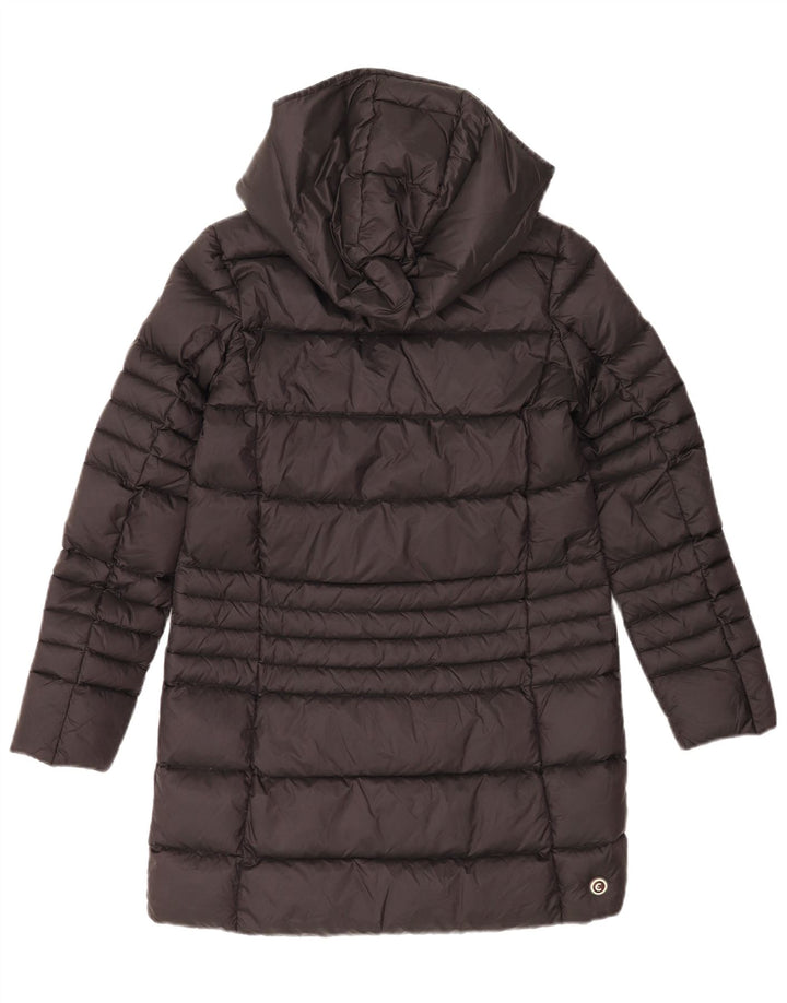 Colmar Femme Manteau Rembourré À Capuche IT 40 Petit Noir Polyamide