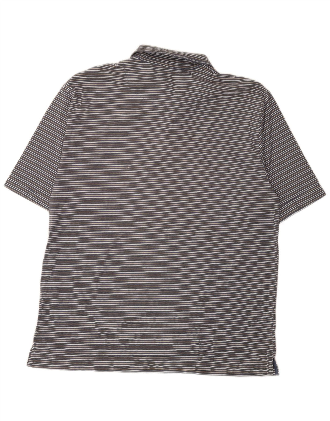 Dockers Polo Homme XL Gris Rayé Coton