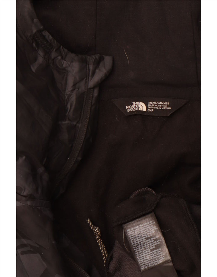 THE NORTH FACE Pull à capuche zippé graphique pour hommes, petit, noir, sport