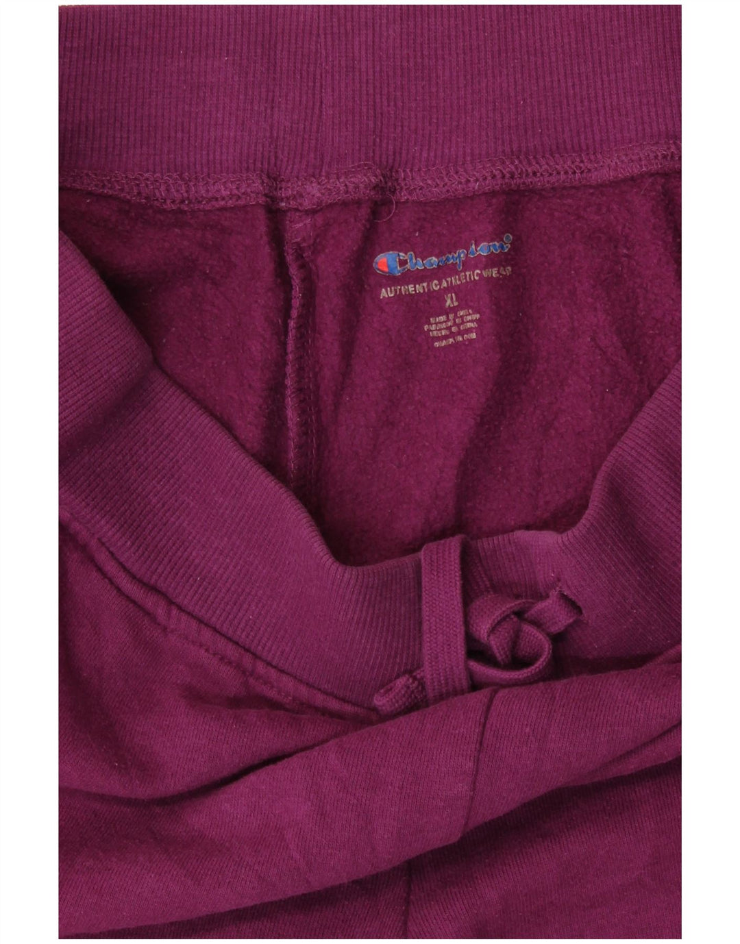 CHAMPION Pantalon de survêtement graphique pour femme UK 18 XL Violet Coton