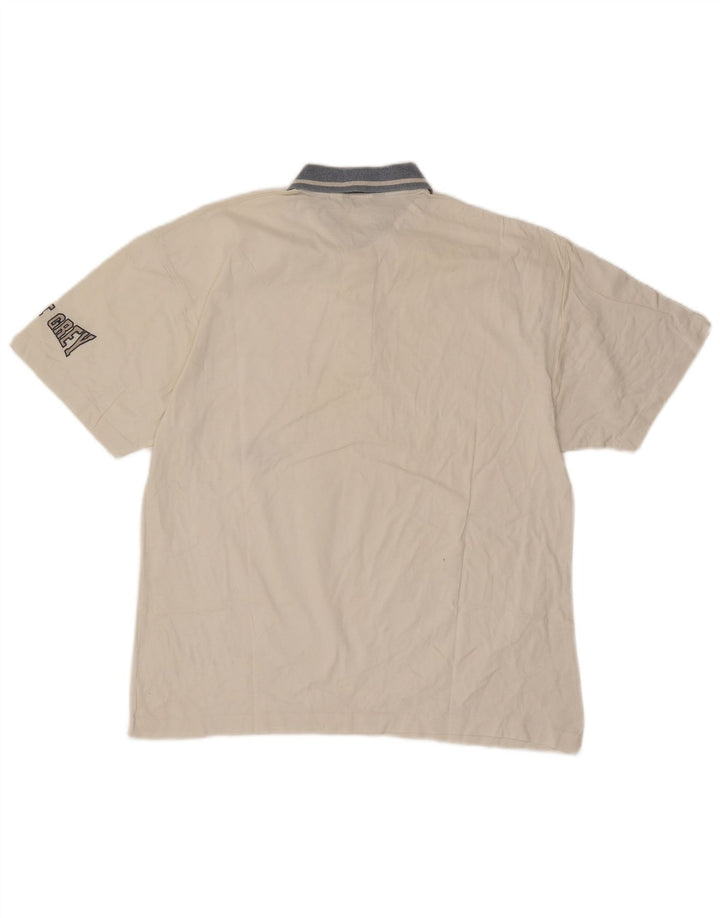 Belfe & Homme Polo Rugby IT 50 Medium Blanc