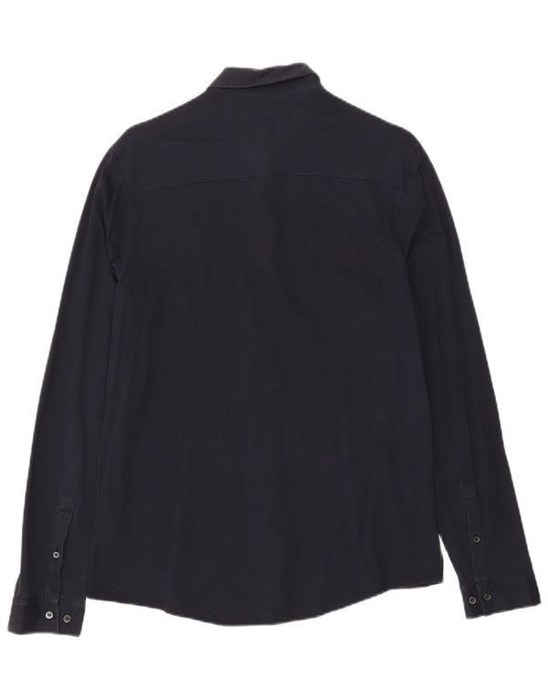 Cos Chemise Homme Bleu Marine Moyen Coton