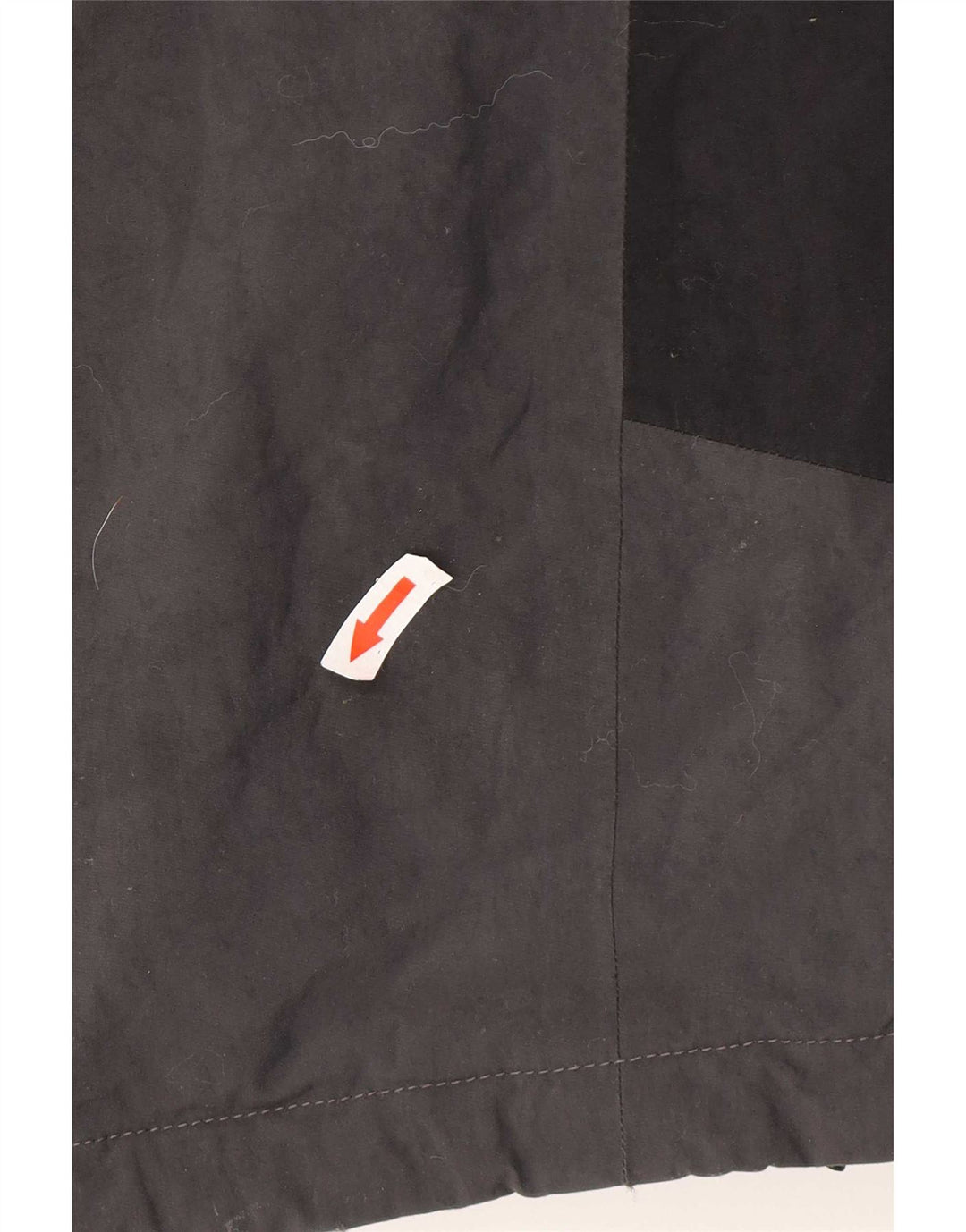 The North Face Veste coupe-vent pour hommes UK 38 Nylon colorblock gris moyen