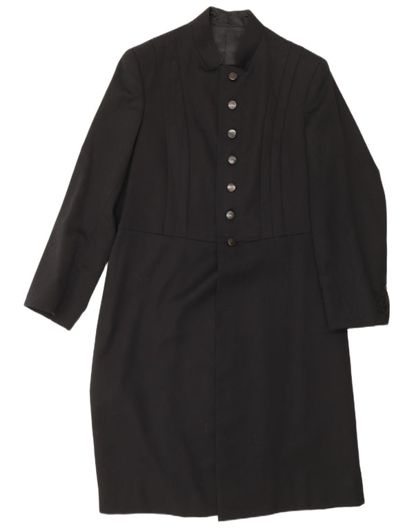 vintage Mens Tailcoat Blazer Veste UK 38 Moyen Noir