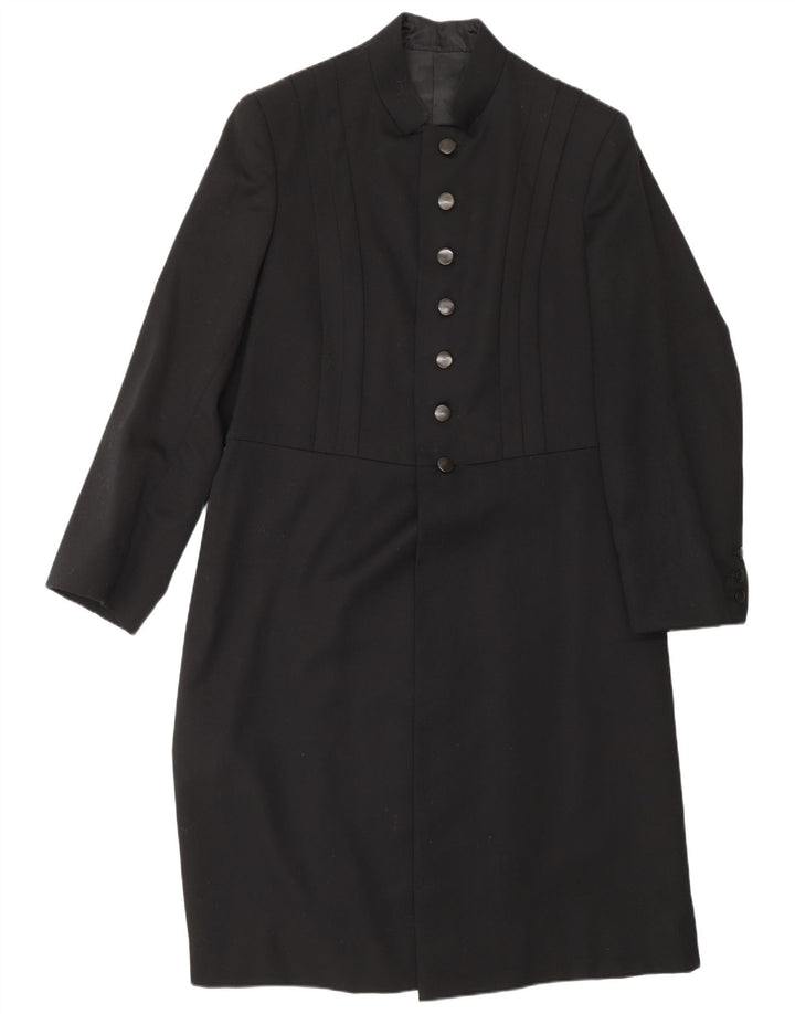 vintage Mens Tailcoat Blazer Veste UK 38 Moyen Noir