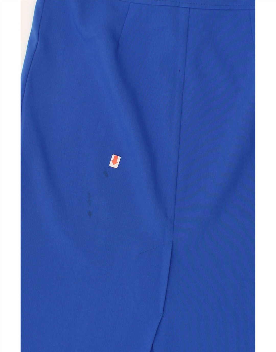 VINTAGE Womens Maxi Skirt W32 Large Blue Polyester Vintage Vintage and Second-Hand Vintage from Messina Hembry 
