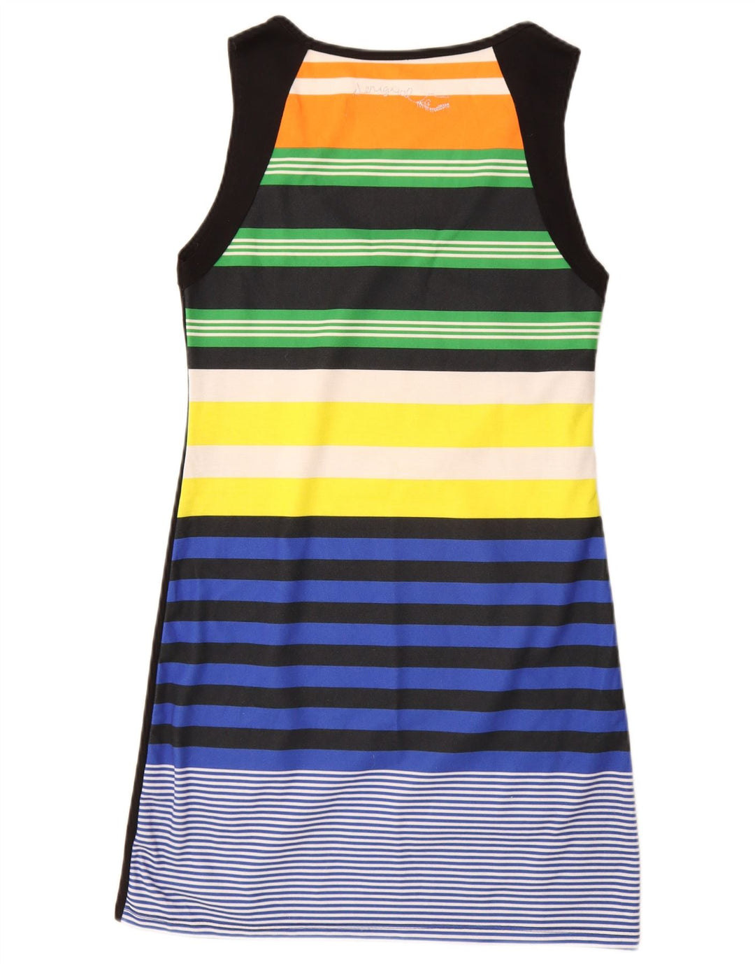 DESIGUAL Robe T-Shirt Graphique Femme UK 12 Papillon Multicolore Moyen