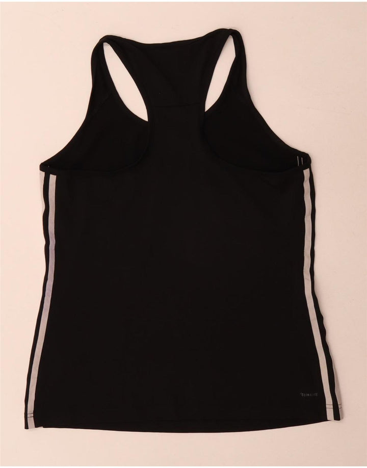 Adidas Femmes Climalite Débardeur UK 14 Moyen Noir Polyester