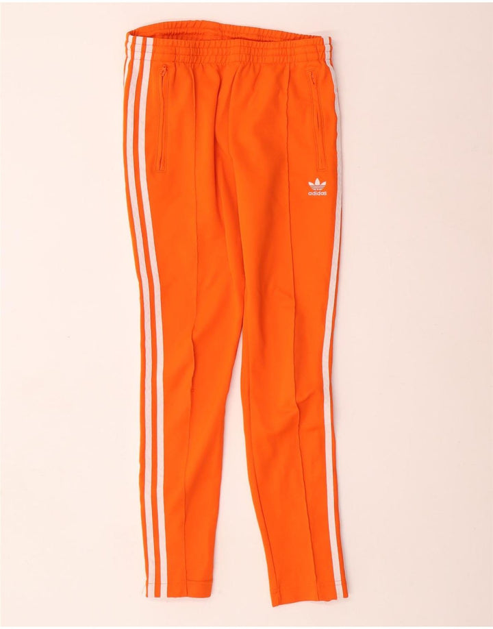 ADIDAS Pantalon de survêtement pour femme UK 6 XS Orange Polyester