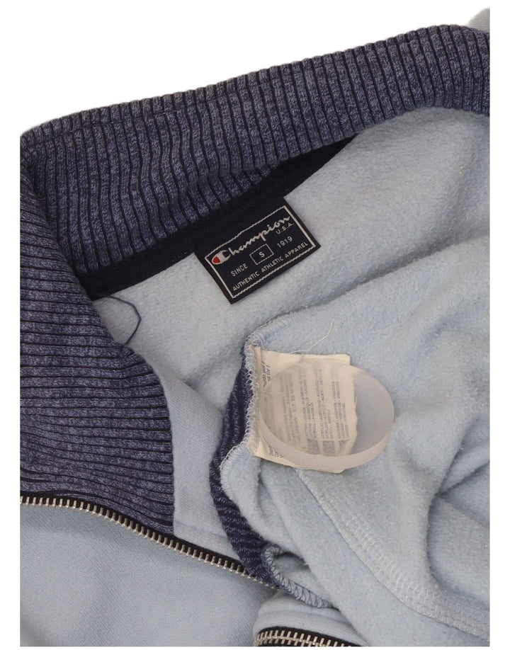 Champion Veste de Survêtement Homme Petit Bleu Coton