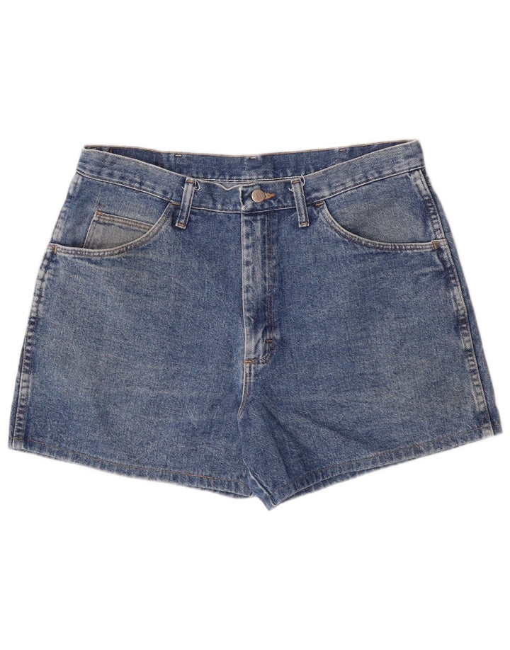 Wrangler Short en jean pour femme W34 en coton bleu moyen