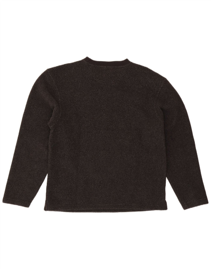 INFINITY Pull Col Bateau Homme Gris Moyen Polyester