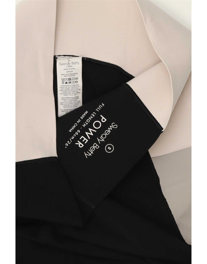 Sweaty Betty Leggings Femme UK 8 Petit Noir Colorblock Polyester