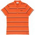 Lotto Polo Homme Large Rayé Orange