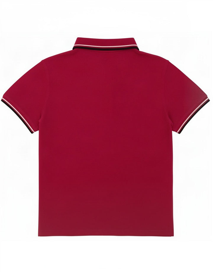 Lotto Mens Polo Shirt Medium Pink Striped