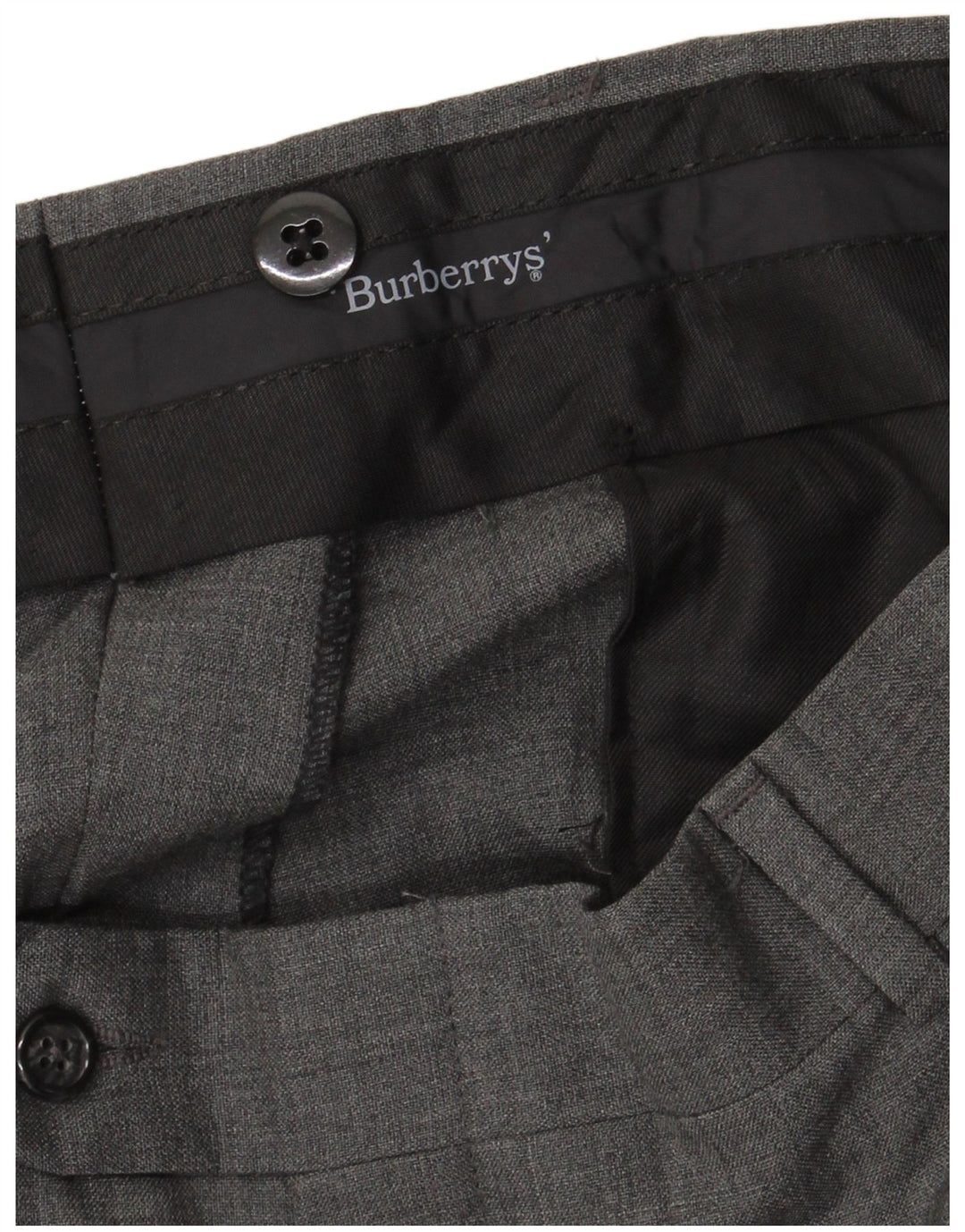 Burberrys Pantalon de costume pour homme W36 L31 Gris