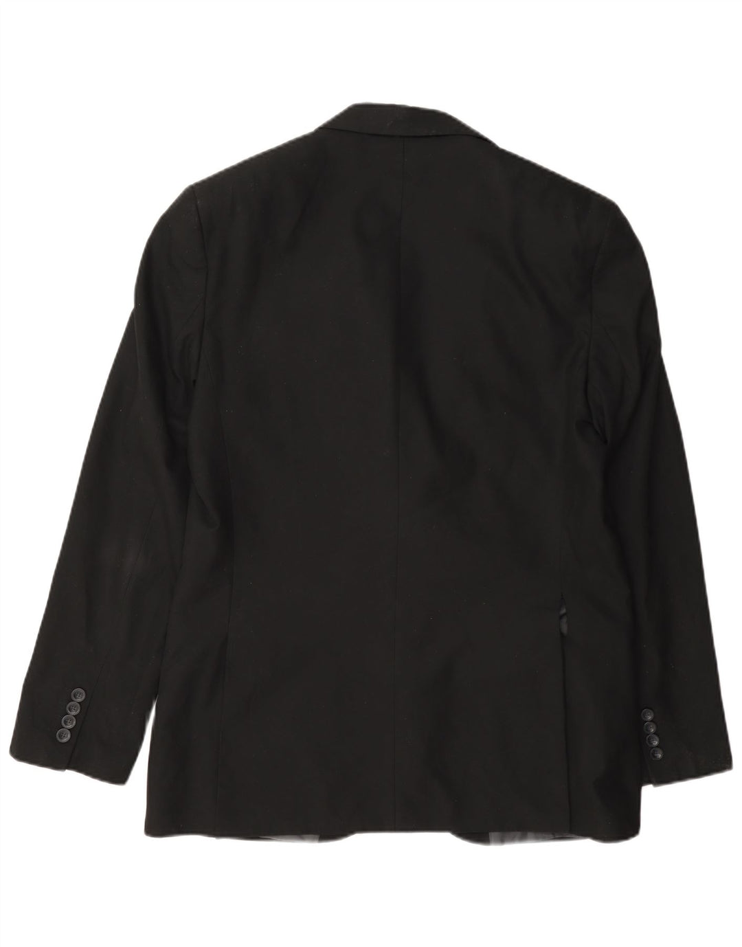 Marks & Spencer Veste blazer à 2 boutons pour homme UK 40 Noir moyen Polyester