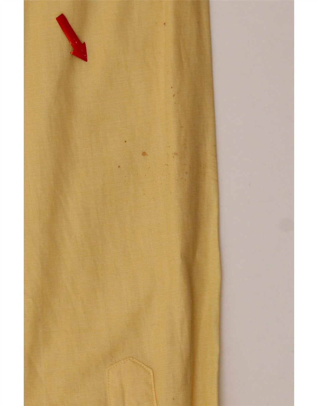 Pierre Cardin Chemise Homme Taille 41 Grand Coton Jaune