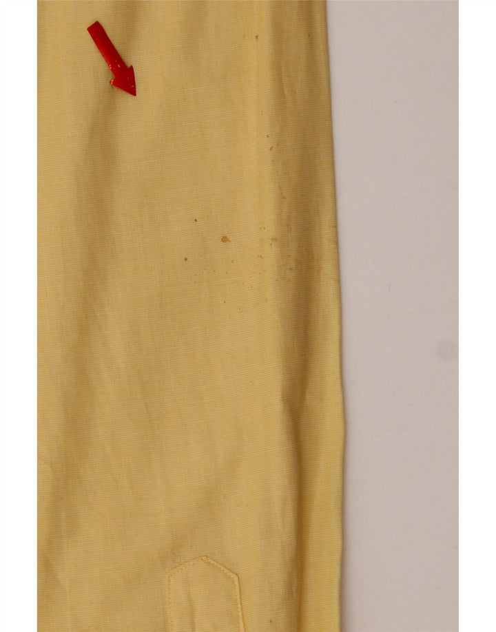 Pierre Cardin Chemise Homme Taille 41 Grand Coton Jaune