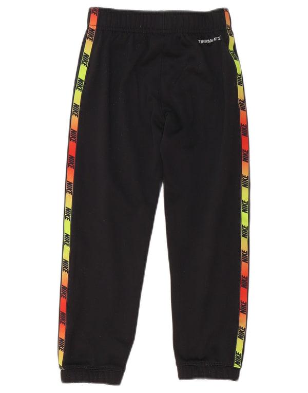 Nike Pantalon de survêtement Therma-Fit pour garçon 5-6 ans Noir moyen