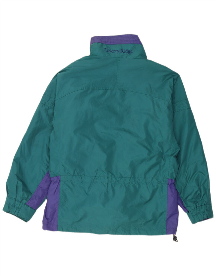 Columbia Veste réversible surdimensionnée pour femme UK 14 Vert moyen Colourblock