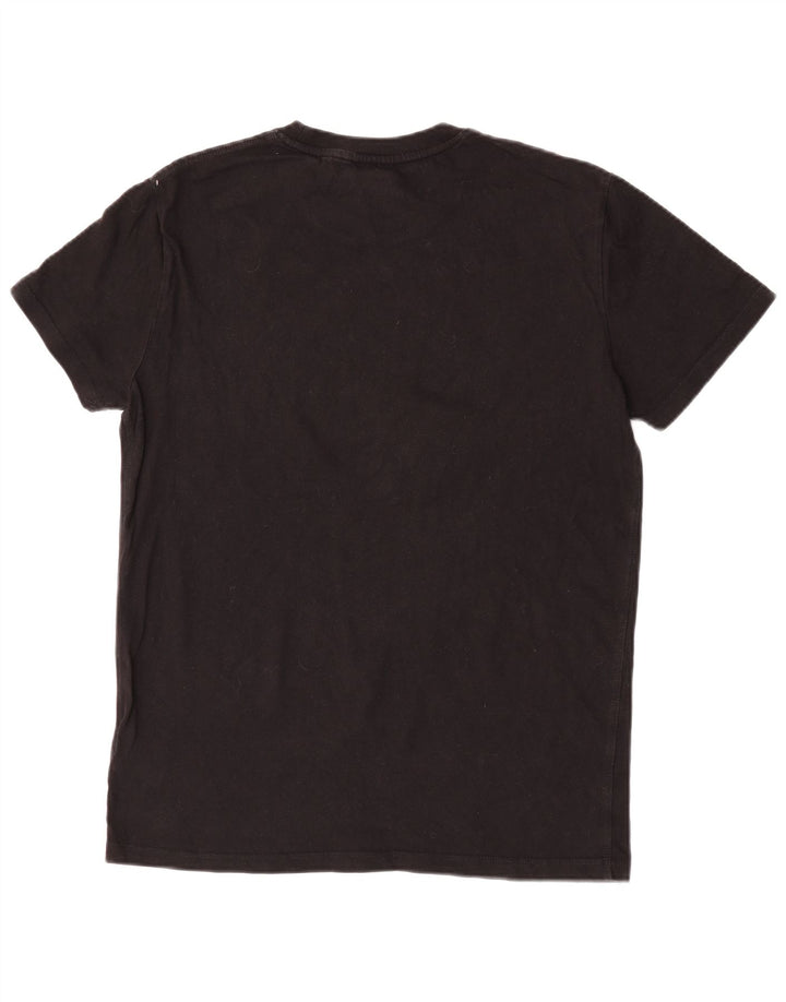 Superdry T-Shirt Graphique Homme Noir Moyen Coton