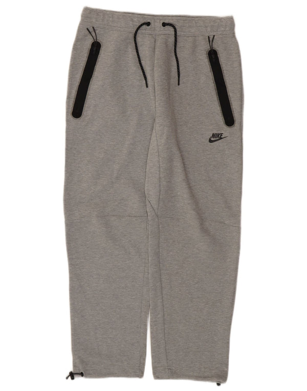 NIKE Pantalon de survêtement pour homme en coton gris moyen