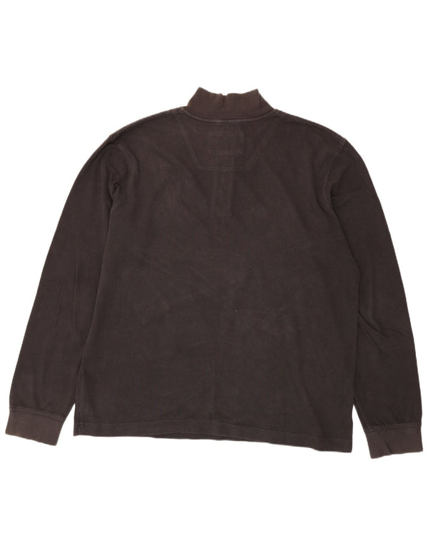Timberland Earthkeepers Sweat-shirt à col zippé pour homme Marron 2XL