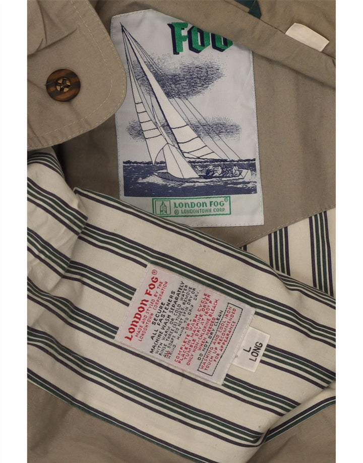 LONDON FOG Veste bomber coupe ample pour homme UK 40 Large Vert