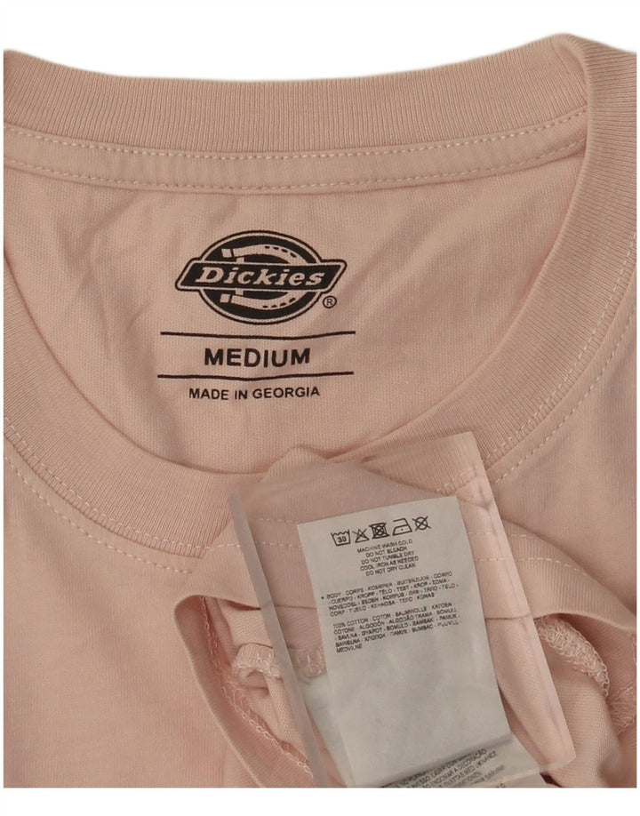 Dickies T-Shirt Homme Rose Moyen Coton