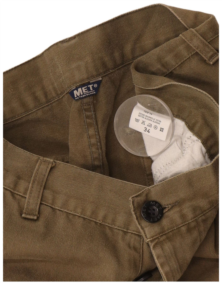 Metropolitan Short Cargo Homme W34 Grand Kaki Coton