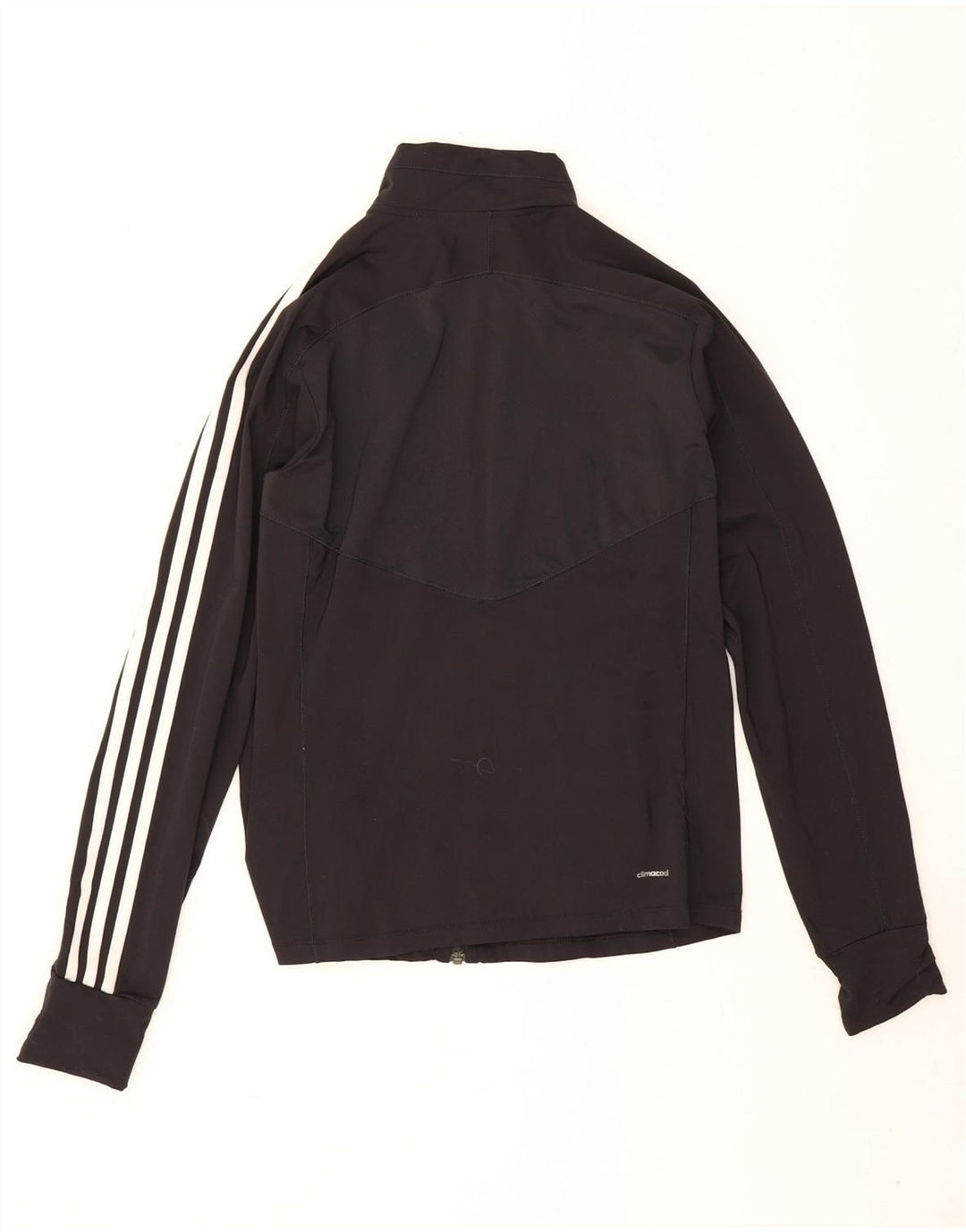 Adidas Climacool Survêtement Top Veste UK 8/10 Petit Nylon Noir