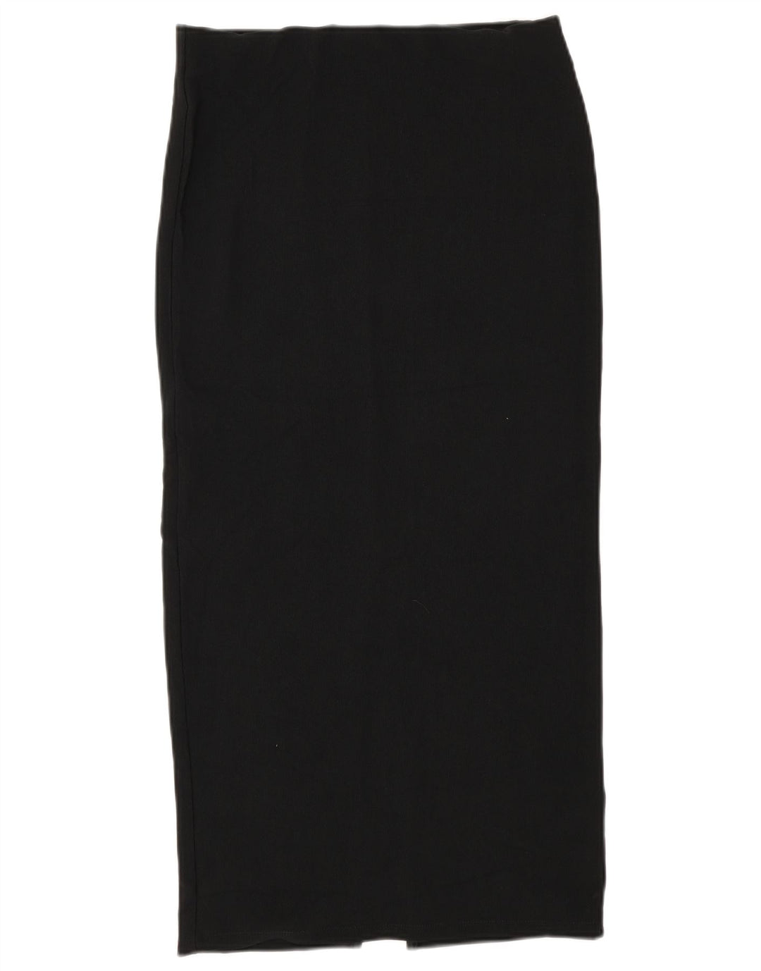 Zara Femme Jupe Midi Taille Haute Large W30 Noir Polyester