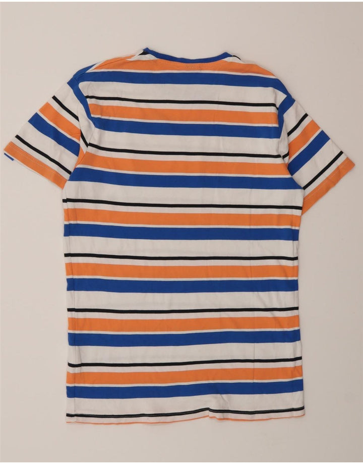 Ellesse T-Shirt Graphique Haut Petit Coton Rayé Multicolore Homme
