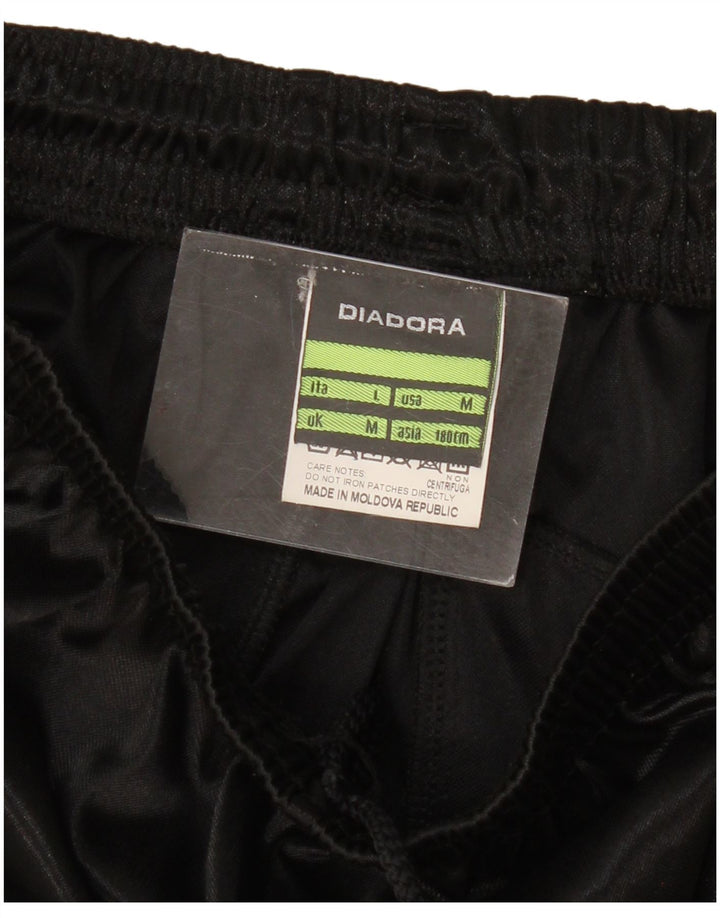 Diadora Short de Sport Italia Homme Noir Moyen Polyester