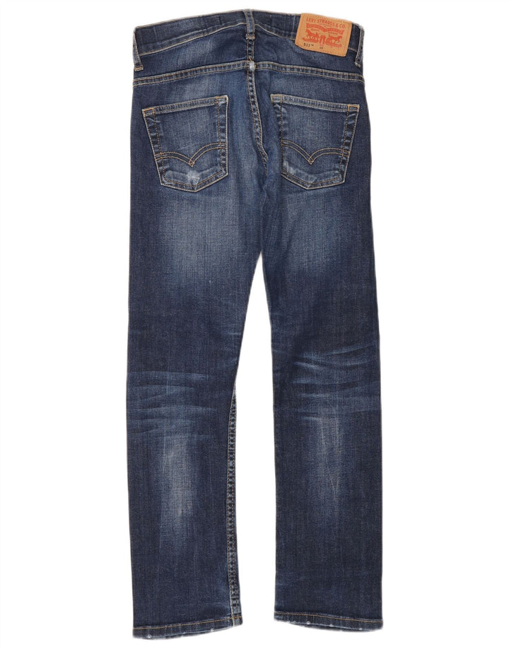 Levi's Garçon 511 Slim Jean 9-10 ans W24 L26 Bleu Coton