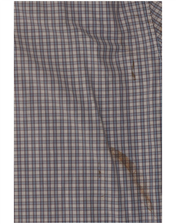 Levi's Chemise Slim à Manches Courtes Homme XL Bleu Vichy