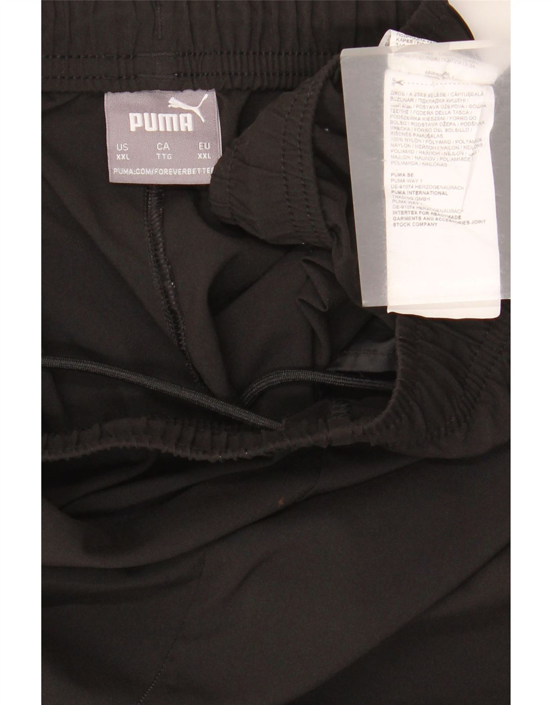 Puma Pantalon de survêtement pour homme 2XL Noir Nylon