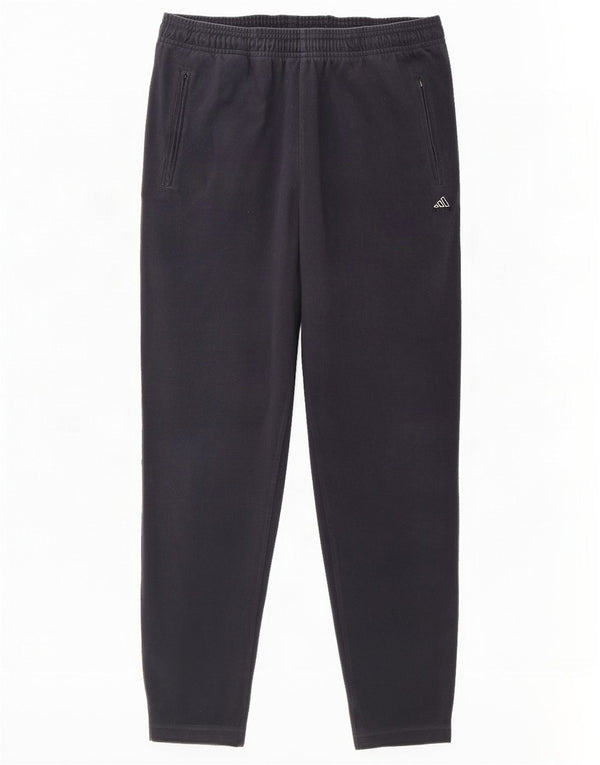 Adidas Pantalon de survêtement pour femme UK 14 Large Bleu Marine Polyester