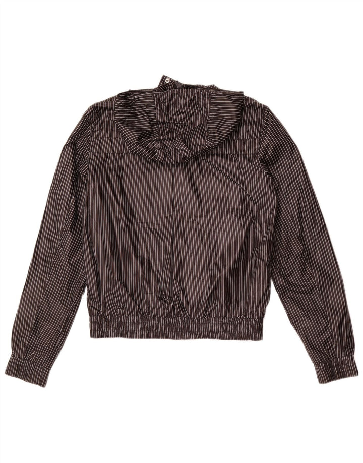 Roxy Veste de survêtement à capuche pour femme UK 18 XL Gris à fines rayures Polyester
