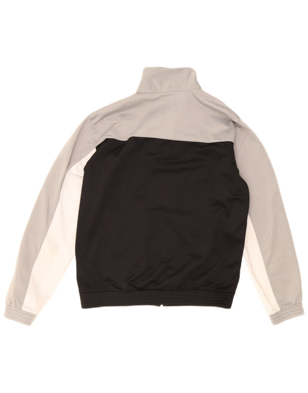 Champion Veste de survêtement pour homme Large Noir Colorblock Polyester