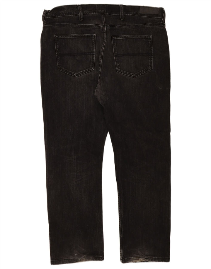 Marks & Spencer Jean droit régulier pour homme W38 L29 coton noir