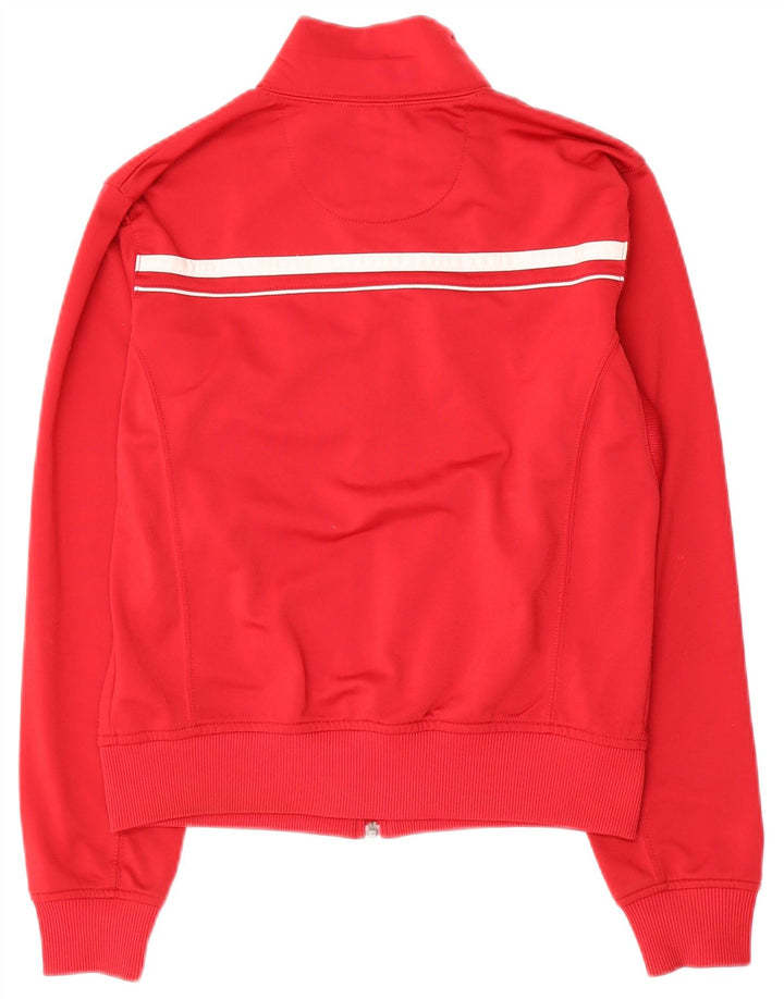 Nike Veste de survêtement pour femme UK 10/12 Rouge moyen Polyester